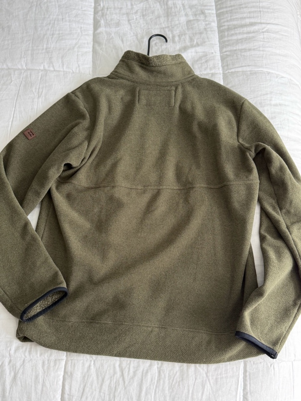 Billabong Boundaries Military Camo Fleece Pullover L - Picture 2 of 3